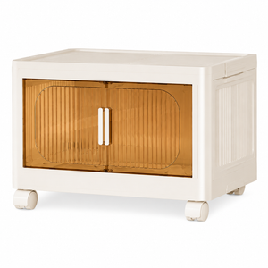 1-Layer Folding Storage Cabinet (Slim/Medium Width)